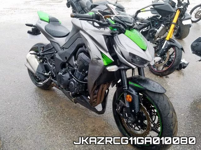 JKAZRCG11GA010080 2016 Kawasaki ZR1000, G