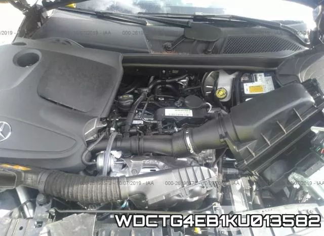 WDCTG4EB1KU013582 2019 Mercedes-Benz GLA-Class,  250