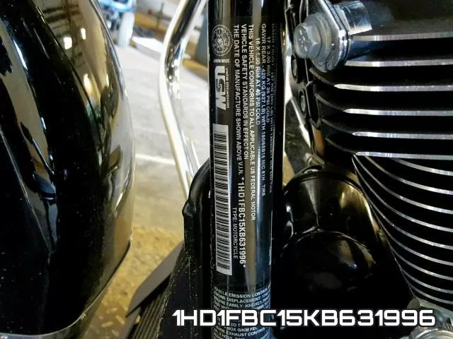 1HD1FBC15KB631996 2019 Harley-Davidson FLHR