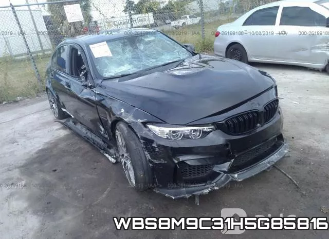 WBS8M9C31H5G85816 2017 BMW M3
