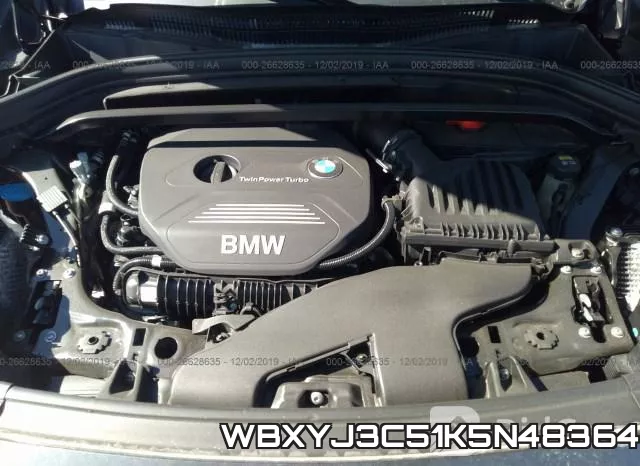 WBXYJ3C51K5N48364 2019 BMW X2, Sdrive28I