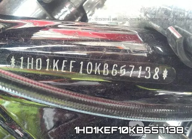 1HD1KEF10KB657138 2019 Harley-Davidson FLHTK
