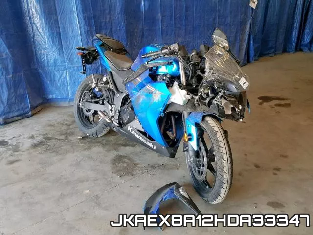 JKAEX8A12HDA33347 2017 Kawasaki EX300, A
