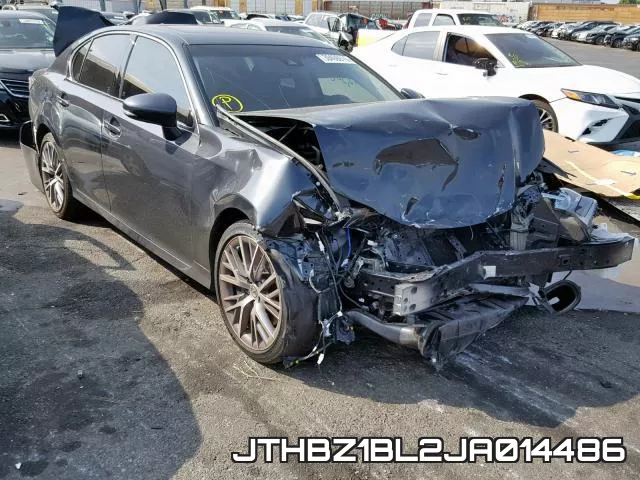 JTHBZ1BL2JA014486 2018 Lexus GS, 350