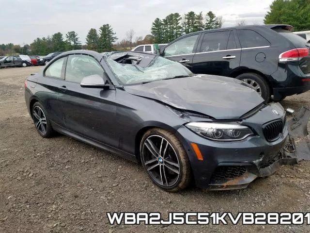 WBA2J5C51KVB28201 2019 BMW 2 Series, M240I