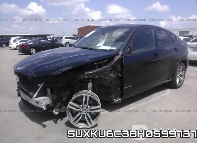 5UXKU6C38H0S99737 2017 BMW X6, Xdrive50I
