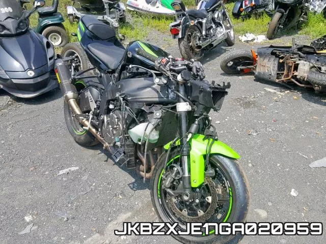 JKBZXJE17GA020959 2016 Kawasaki ZX636, E