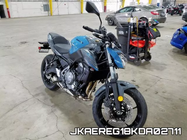 JKAEREG18KDA02711 2019 Kawasaki ER650, G