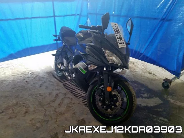 JKAEXEJ12KDA03903 2019 Kawasaki EX650, J