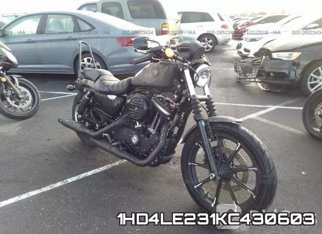 1HD4LE231KC430603 2019 Harley-Davidson XL883, N