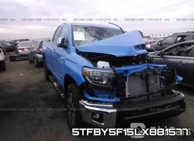 5TFBY5F15LX881577 2020 Toyota Tundra, Double Cab Limited