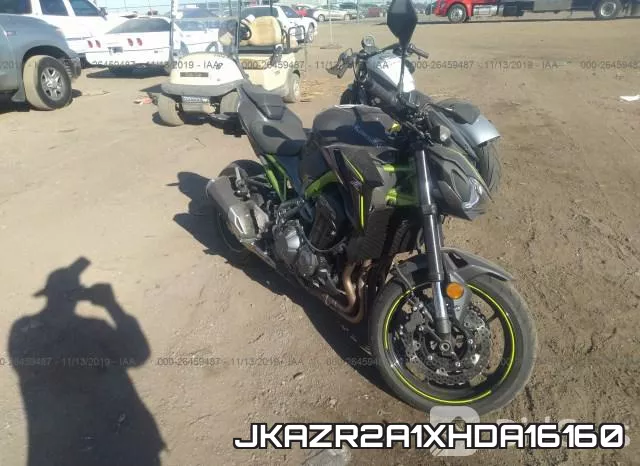 JKAZR2A1XHDA16160 2017 Kawasaki ZR900