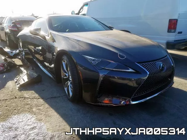 JTHHP5AYXJA005314 2018 Lexus LC, 500