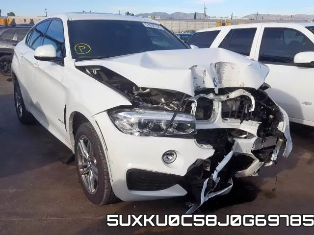 5UXKU0C58J0G69785 2018 BMW X6, Sdrive35I