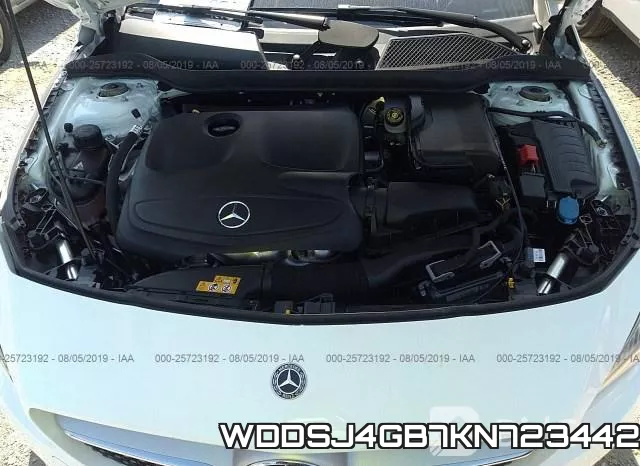 WDDSJ4GB7KN723442 2019 Mercedes-Benz CLA-Class,  250 4Matic