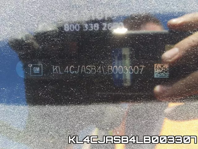 KL4CJASB4LB003307 2020 Buick Encore, Preferred