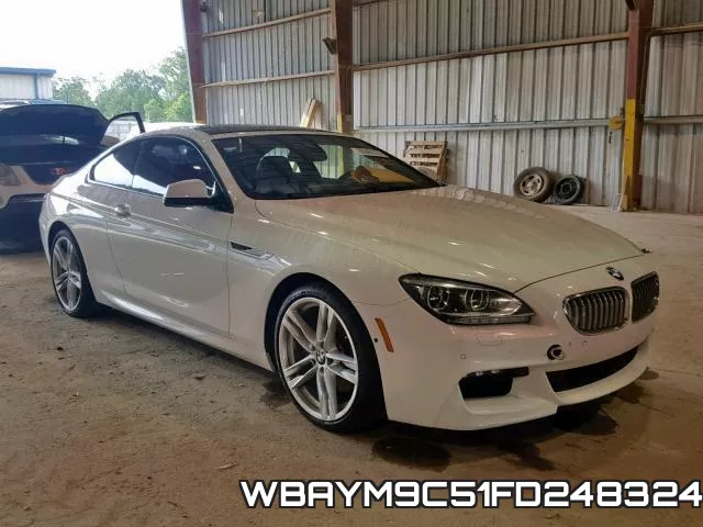 WBAYM9C51FD248324 2015 BMW 6 Series, 650 I