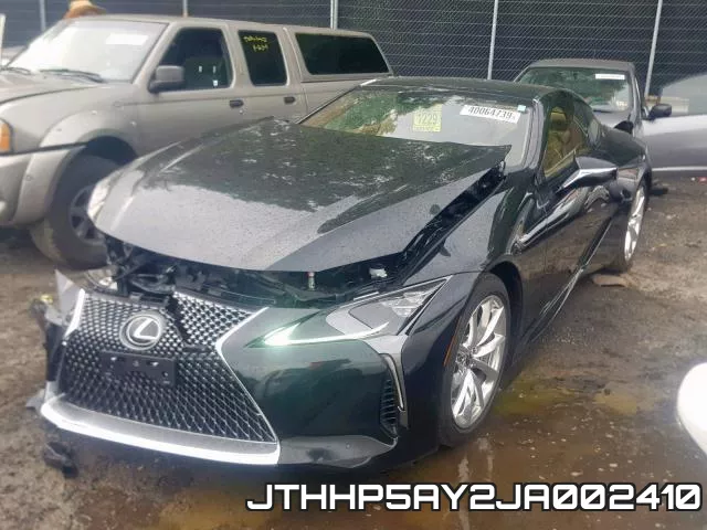 JTHHP5AY2JA002410 2018 Lexus LC, 500