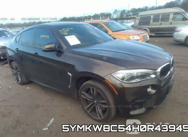 5YMKW8C54H0R43945 2017 BMW X6, M