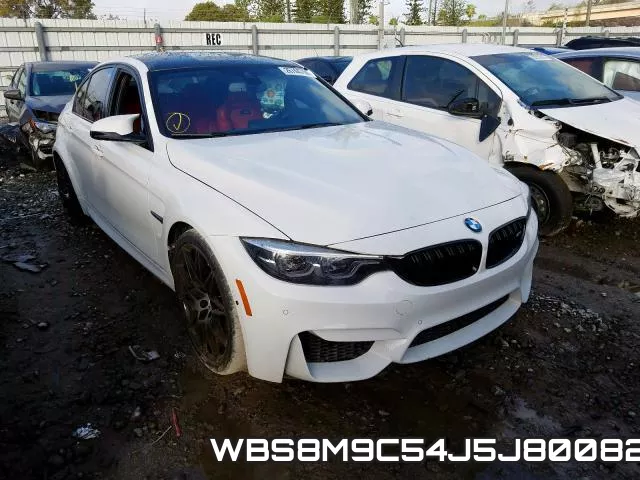 WBS8M9C54J5J80082 2018 BMW M3