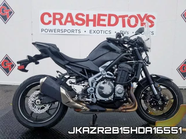 JKAZR2B15HDA16551 2017 Kawasaki ZR900