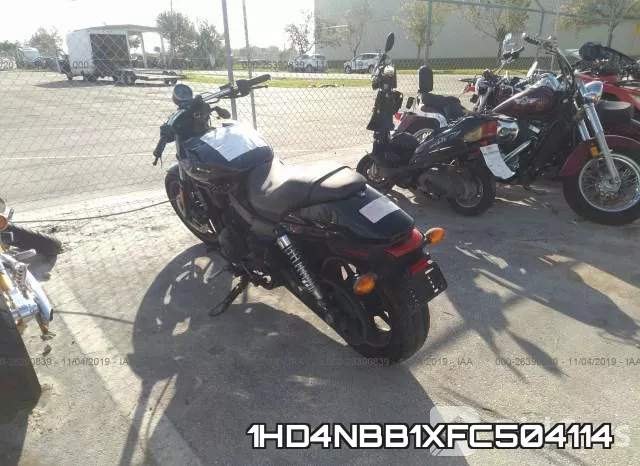 1HD4NBB1XFC504114 2015 Harley-Davidson XG750