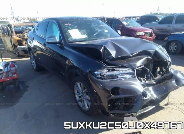 5UXKU2C50J0X49767 2018 BMW X6, Xdrive35I