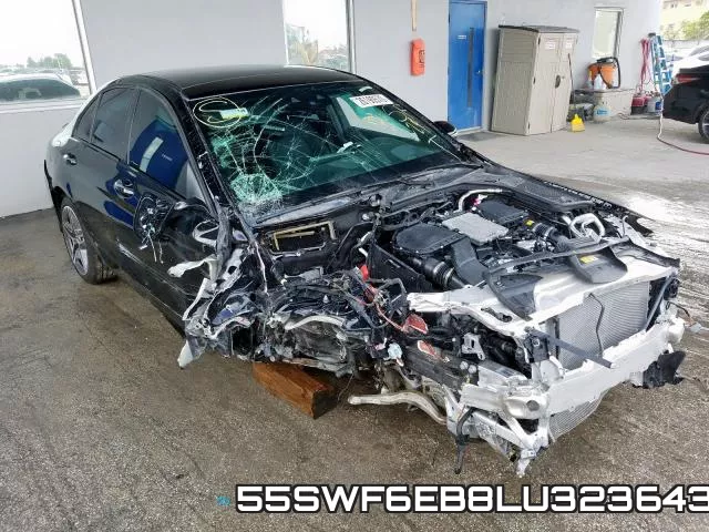55SWF6EB8LU323643 2020 Mercedes-Benz C-Class,  43 Amg