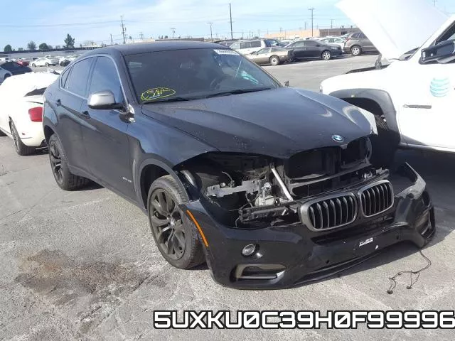 5UXKU0C39H0F99996 2017 BMW X6, Sdrive35I