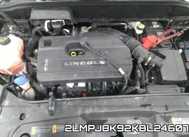 2LMPJ8K92KBL24607 2019 Lincoln Nautilus, Select