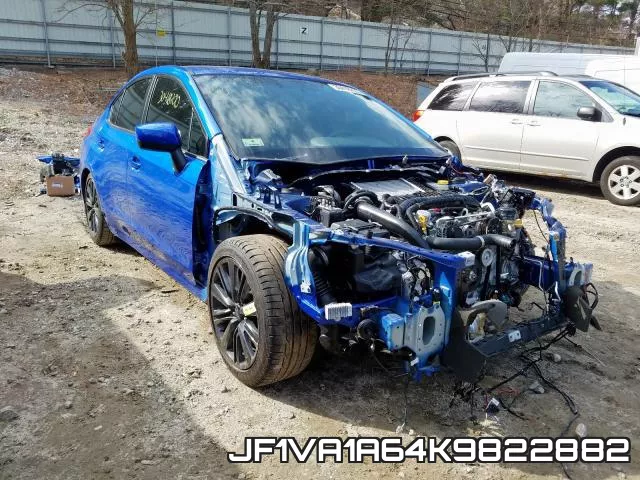 JF1VA1A64K9822882 2019 Subaru WRX