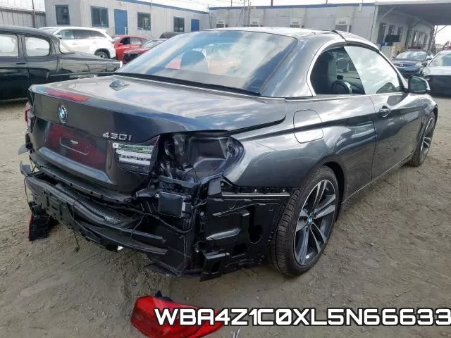 WBA4Z1C0XL5N66633 2020 BMW 4 Series, 430I