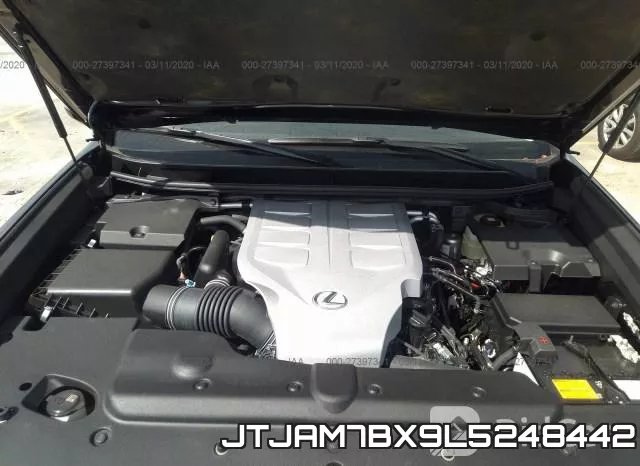 JTJAM7BX9L5248442 2020 Lexus GX, 460 Premium
