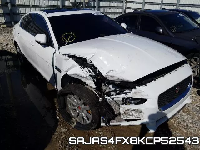 SAJAS4FX8KCP52543 2019 Jaguar XE