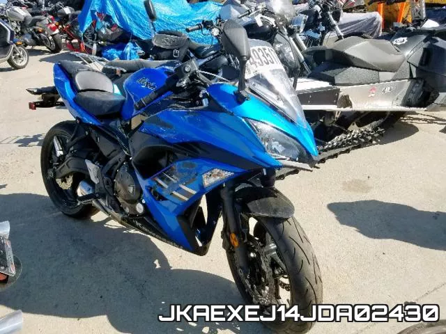 JKAEXEJ14JDA02430 2018 Kawasaki EX650, J