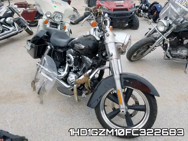 1HD1GZM10FC322683 2015 Harley-Davidson FLD, Switchback