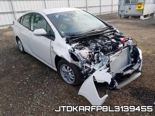 JTDKARFP8L3139455 2020 Toyota Prius, LE