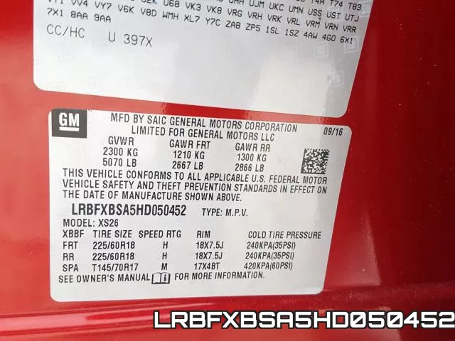 LRBFXBSA5HD050452
