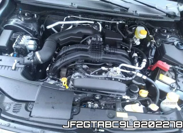 JF2GTABC9L8202278 2020 Subaru Crosstrek