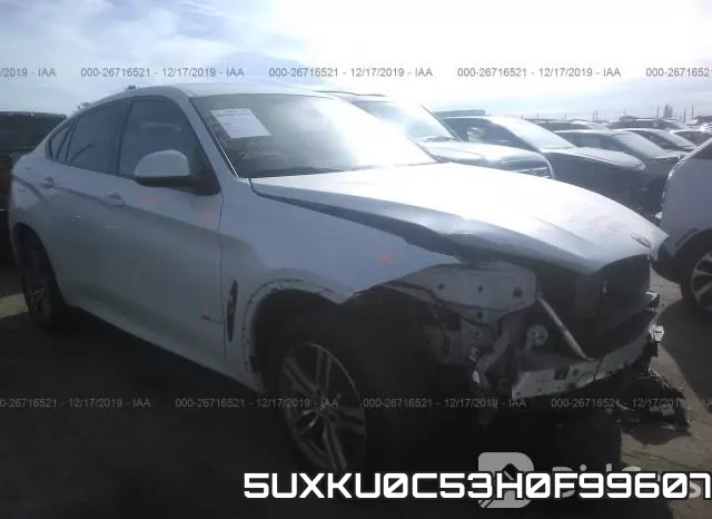 5UXKU0C53H0F99607 2017 BMW X6, Sdrive35I