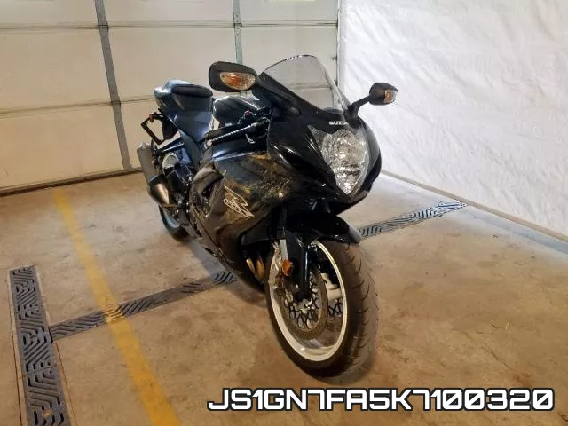 JS1GN7FA5K7100320 2019 Suzuki GSX-R600