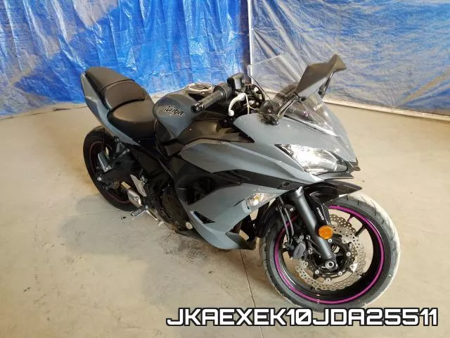 JKAEXEK10JDA25511 2018 Kawasaki EX650, F
