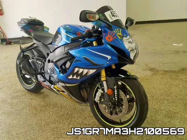 JS1GR7MA3H2100569 2017 Suzuki GSX-R750