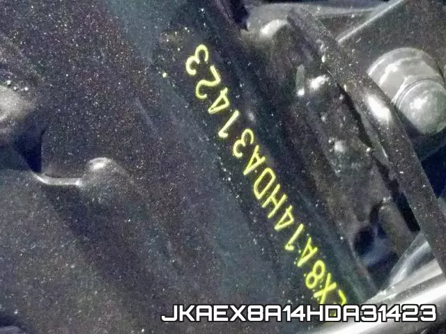 JKAEX8A14HDA31423 2017 Kawasaki EX300, A
