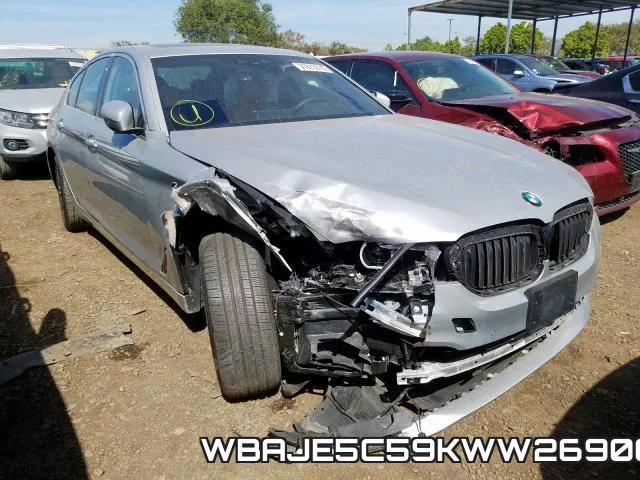 WBAJE5C59KWW26900 2019 BMW 5 Series, 540 I