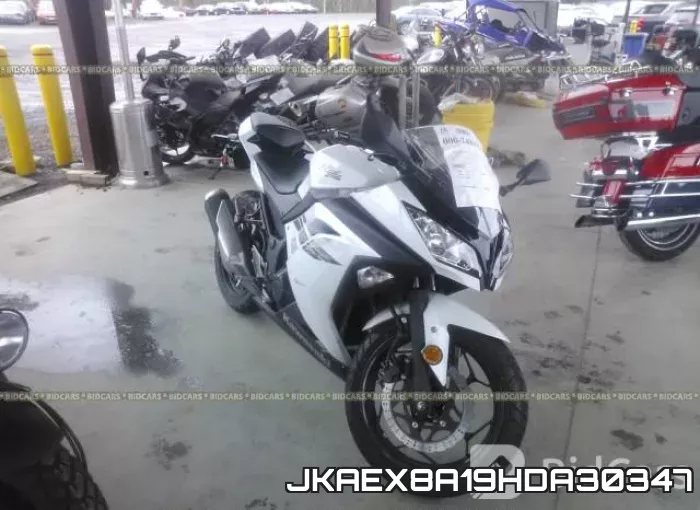 JKAEX8A19HDA30347 2017 Kawasaki EX300, A