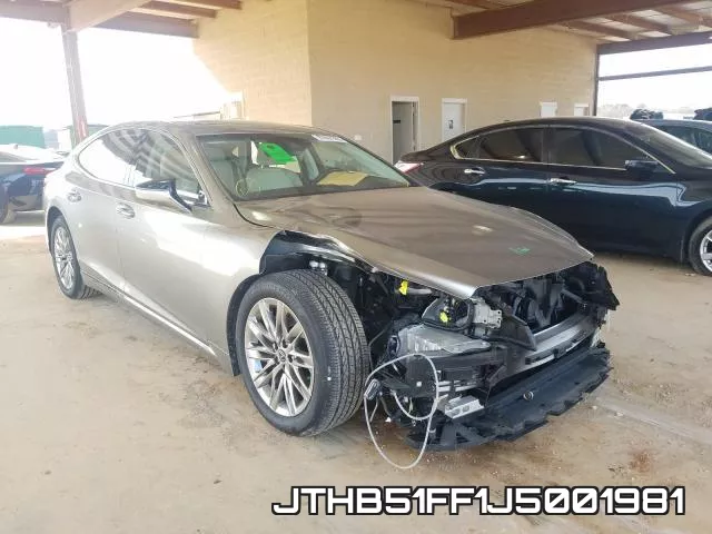 JTHB51FF1J5001981 2018 Lexus LS, 500 Base
