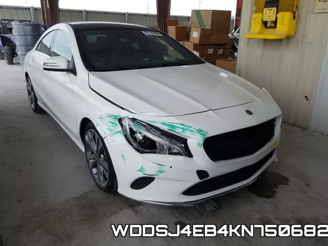 WDDSJ4EB4KN750682 2019 Mercedes-Benz CLA-Class,  250