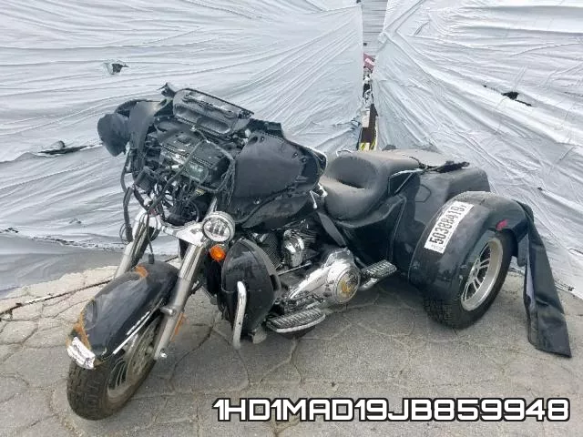 1HD1MAD19JB859948 2018 Harley-Davidson FLHTCUTG, Tri Glide Ultra
