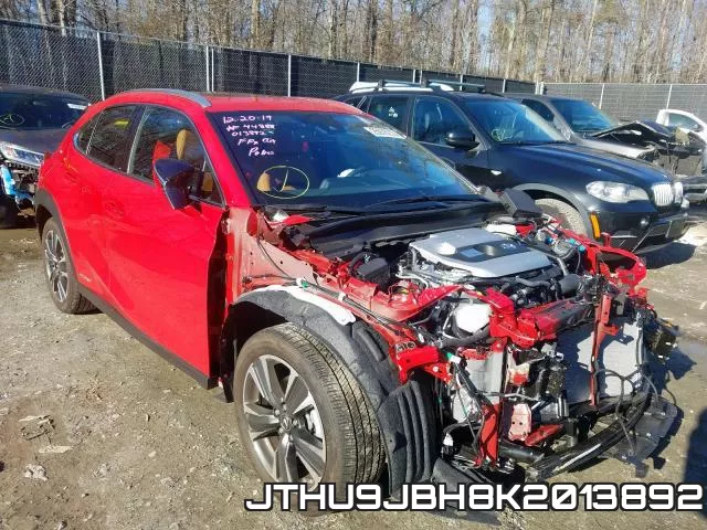 JTHU9JBH8K2013892 2019 Lexus UX, 250H